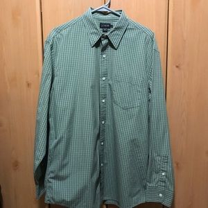 ☘️J. Crew Green Plaid Shirt